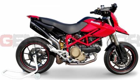 DUEVO3111B-AB Auspuff Hp Corse Evoxtreme 310 Blk Ducati Hypermotard 1100 2007 > 2012