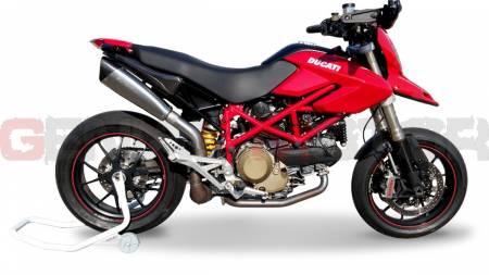 DUEVO3111S-AB Terminale Scarico Hp Corse Evoxtreme 310 Sat Ducati Hypermotard 1100 2007 > 2012