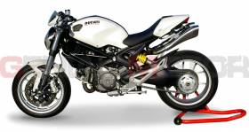 Terminale Scarico Hp Corse Hydroform Sat Ducati Monster 696 796 1100 2007 > 2014