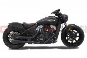 Exhaust Hp Corse Hydroform Black Indian Scout Bobber 2018 > 2020