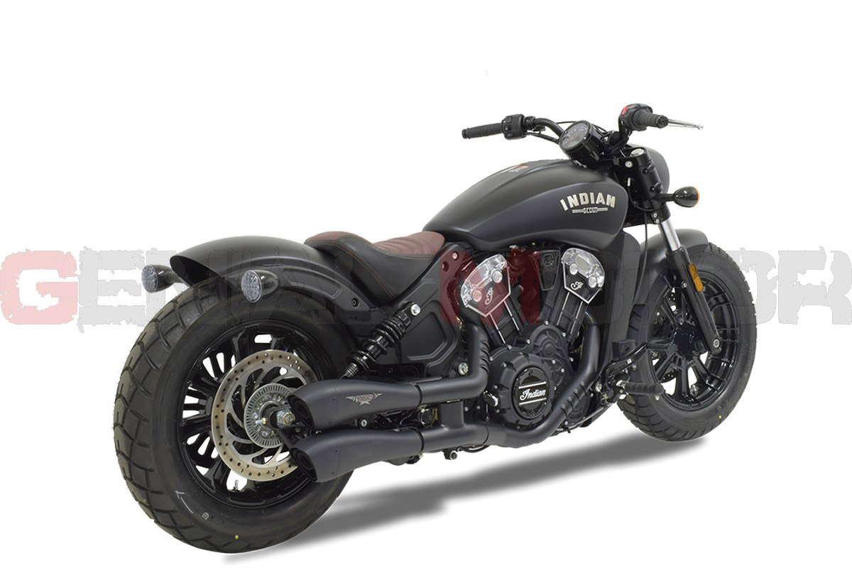 Exhaust Hp Corse Hydroform Black Indian Scout Bobber 2018 ...