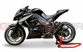 2 Exhaust Hp Corse Hydroform Black Kawasaki Z 1000 - Sx 2010 > 2020