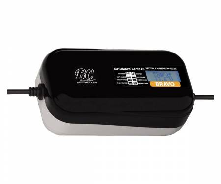 BCBRAVO1500 Chargeur de Batterie AGM VRLA Gel BC Battery Controller spécifique pour Motos Voitures Quad